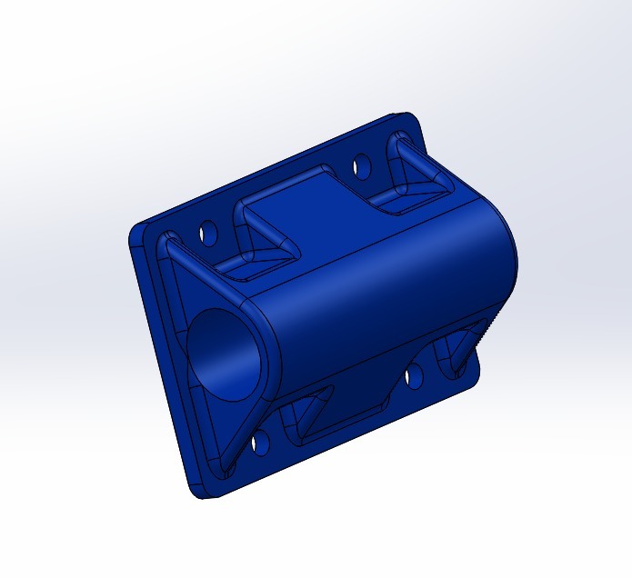 直线轴承底座3D打印模型