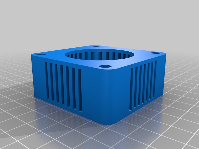 步进电机分离器3D打印模型