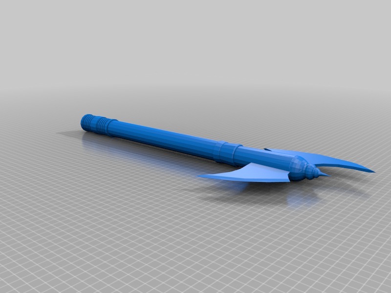 战斧3D打印模型