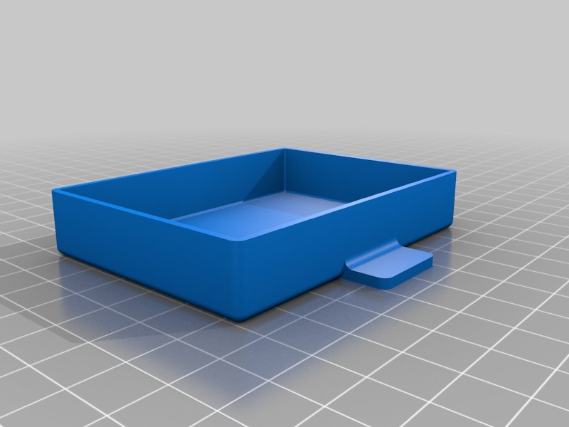 4层抽屉盒3D打印模型