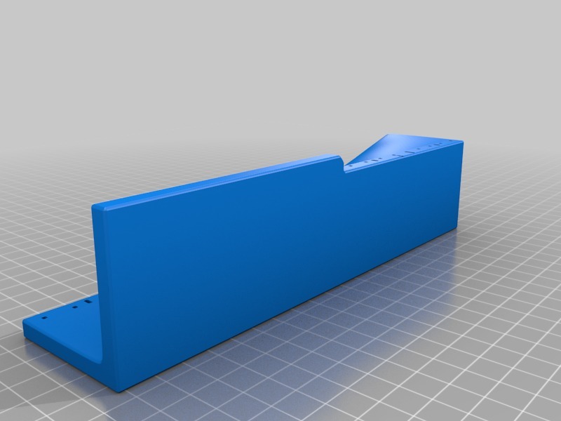 圆锥角标尺3D打印模型