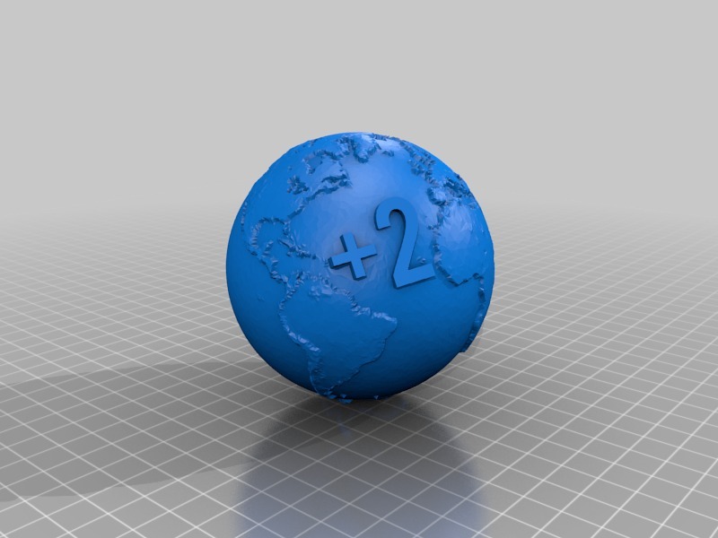 地球模型3D打印模型